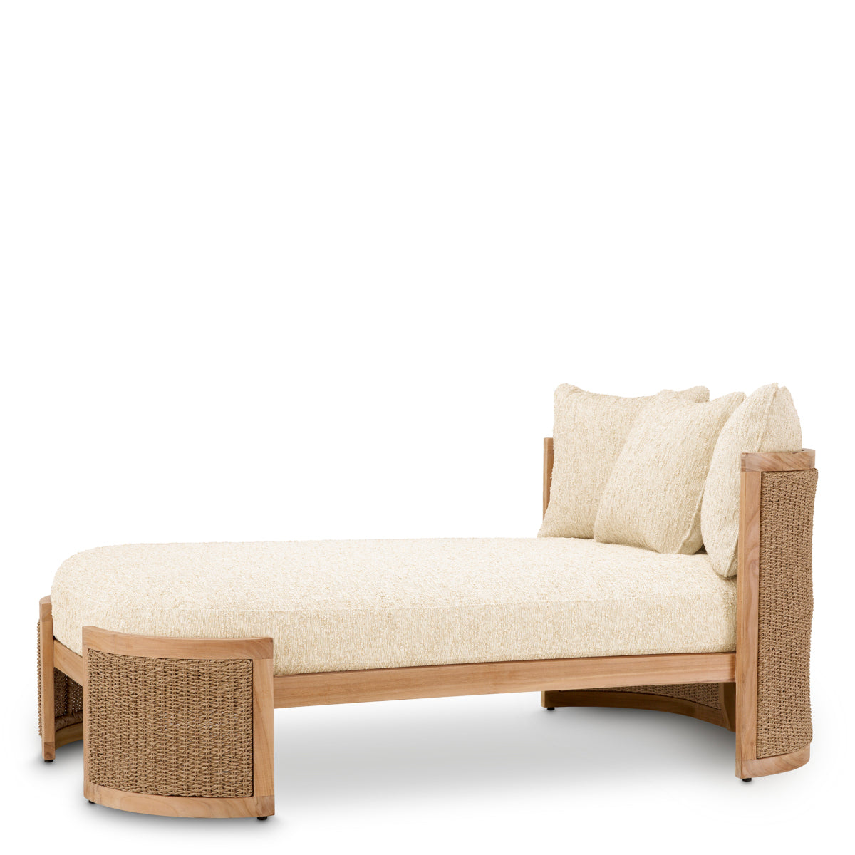 Cushioned Rattan-Look Outdoor Daybed Marenzo | Eichholtzmh.com