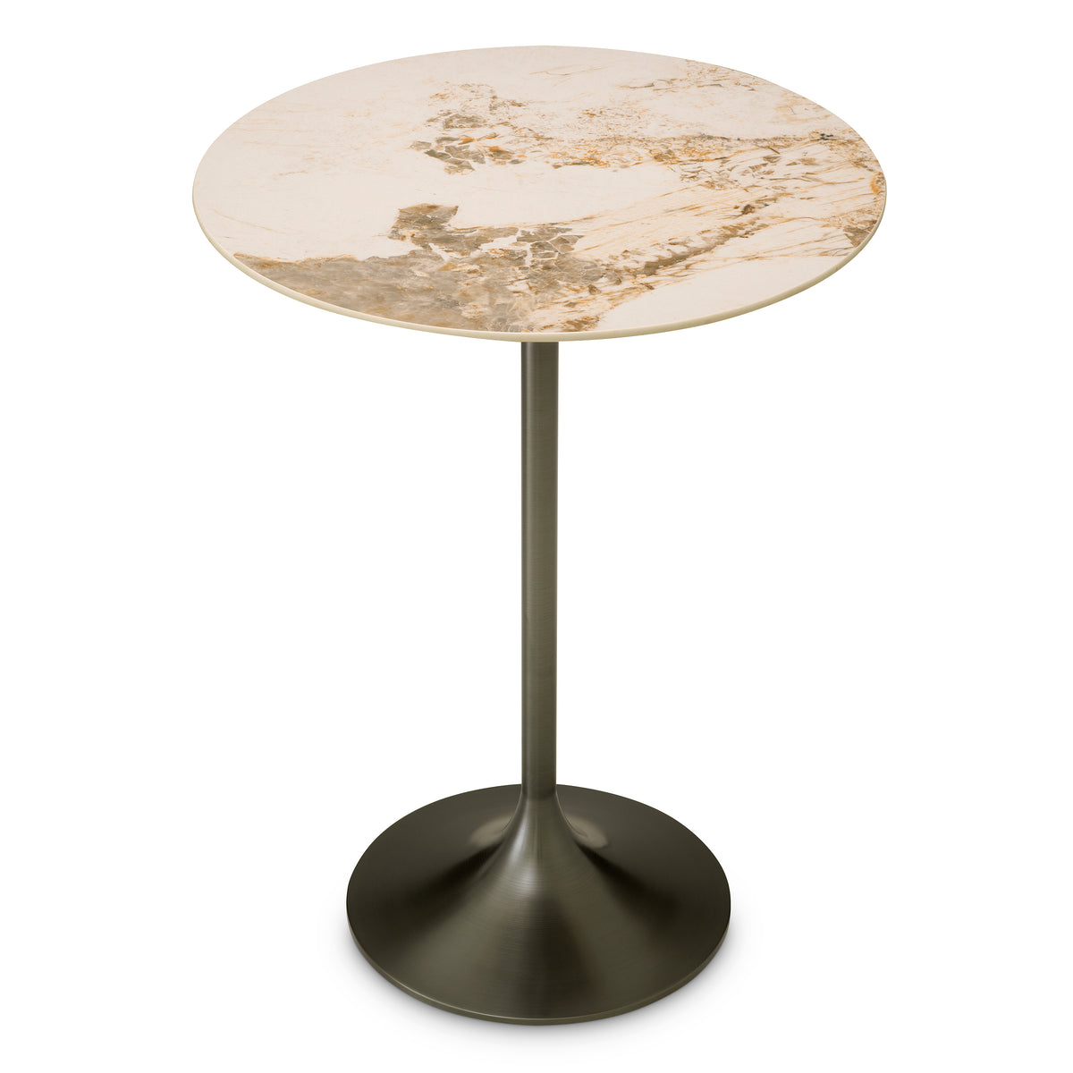 Brown Ceramic Bar Table Tazi | Eichholtzmh.com