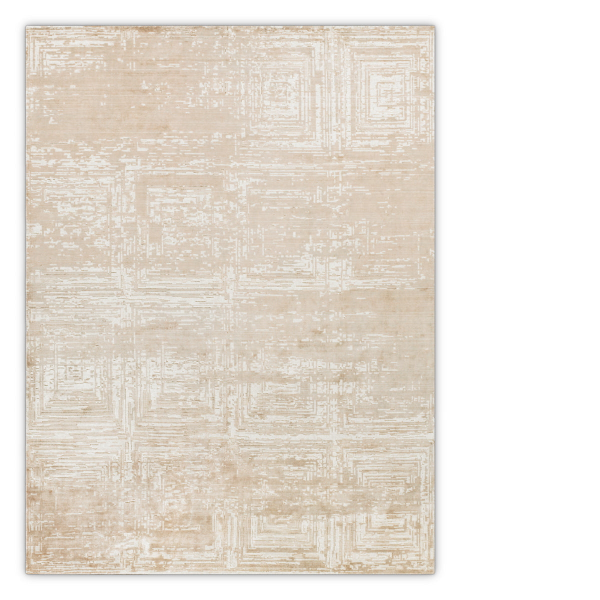 Beige-Gray Handwoven Carpet Featherstone | Eichholtzmh.com