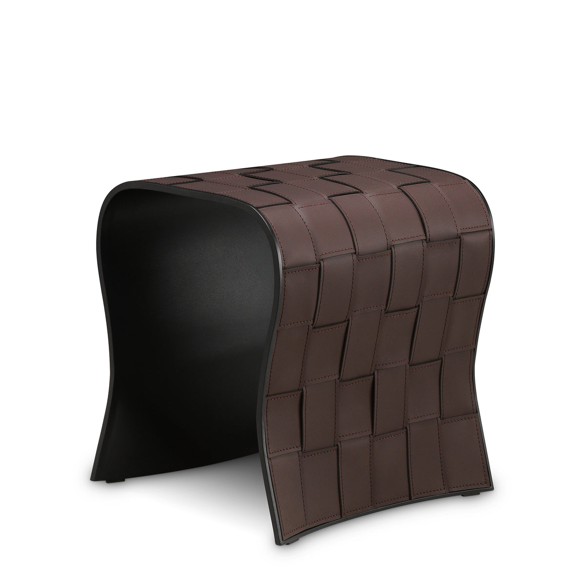 Brown Leather-Look Side Tables (2) Marcello | Eichholtzmh.com