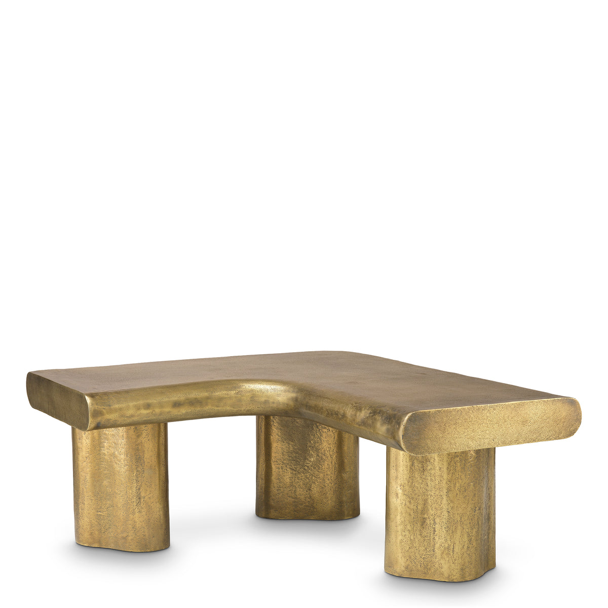 Hammered Brass Coffee Table Bellington | Eichholtzmh.com