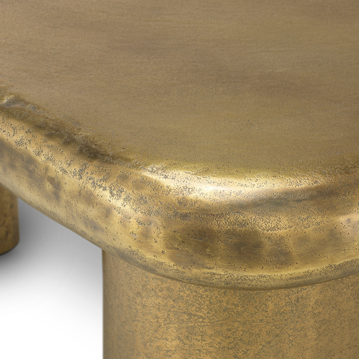 Hammered Brass Coffee Table Bellington | Eichholtzmh.com