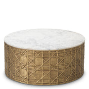 White Marble Coffee Table Laurenson | Eichholtzmh.com