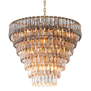 Glass Prism Tiered Chandelier Gwendolyn | Eichholtzmh.com
