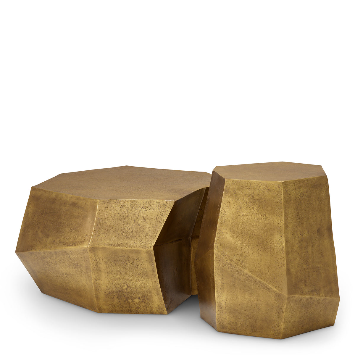 Vintage Brass Coffee Tables (2) Urbino | Eichholtzmh.com