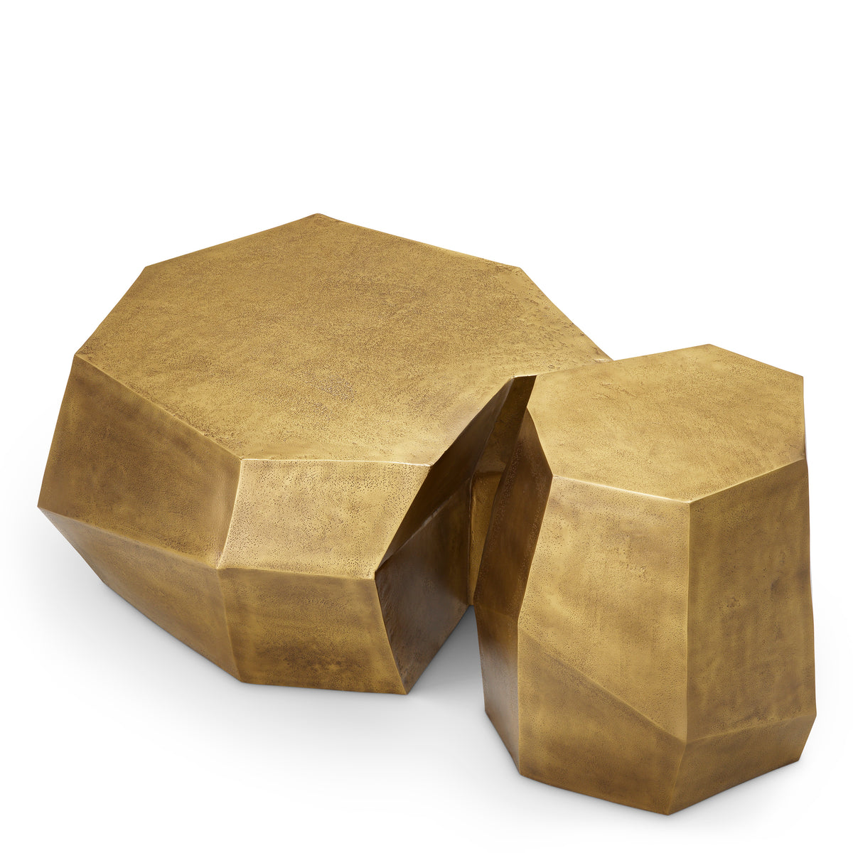 Vintage Brass Coffee Tables (2) Urbino | Eichholtzmh.com