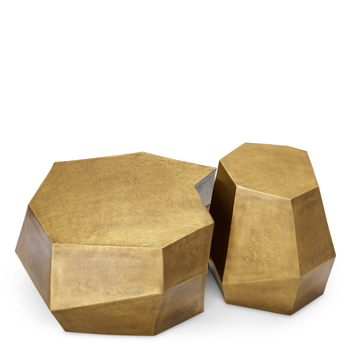 Vintage Brass Coffee Tables (2) Urbino | Eichholtzmh.com