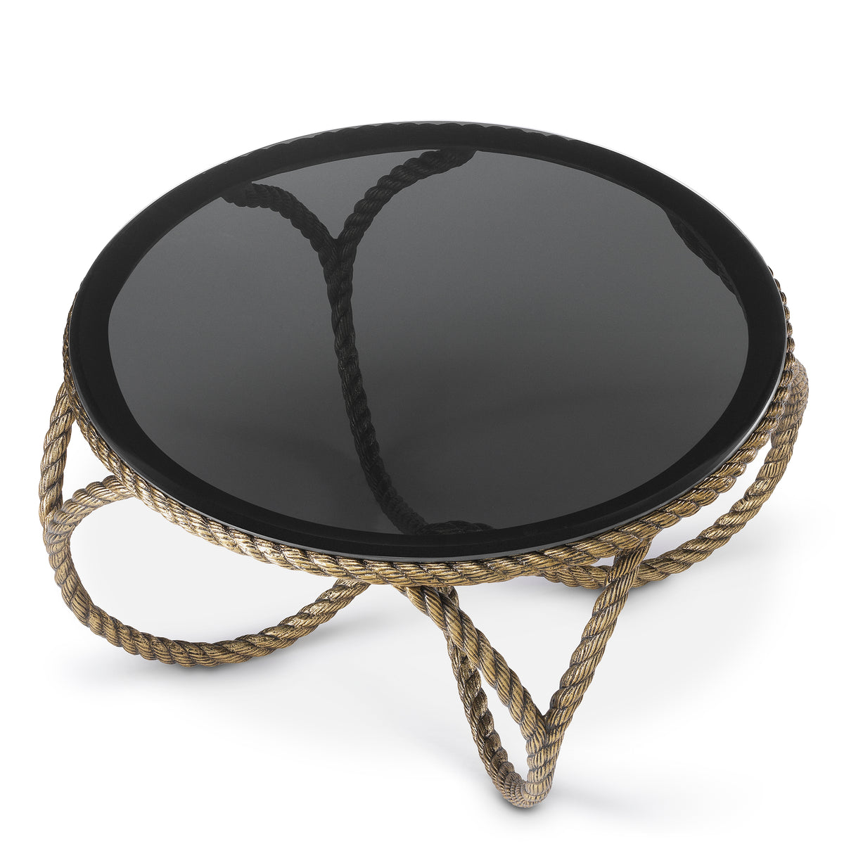 Smoke Glass Coffee Table Vedra | Eichholtzmh.com