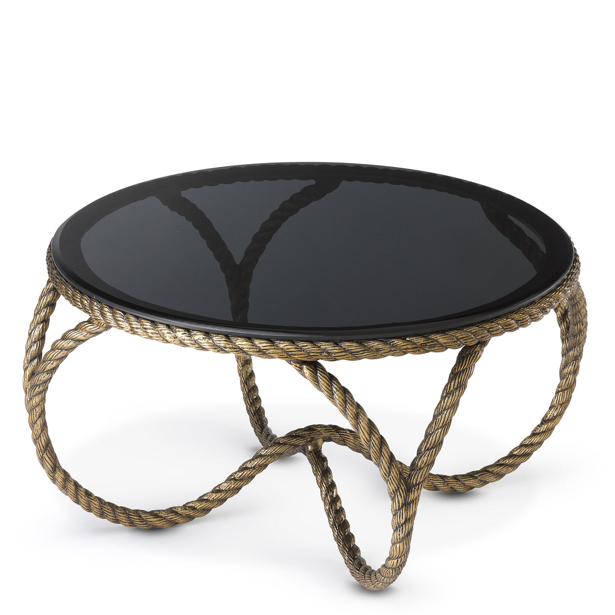 Smoke Glass Coffee Table Vedra | Eichholtzmh.com