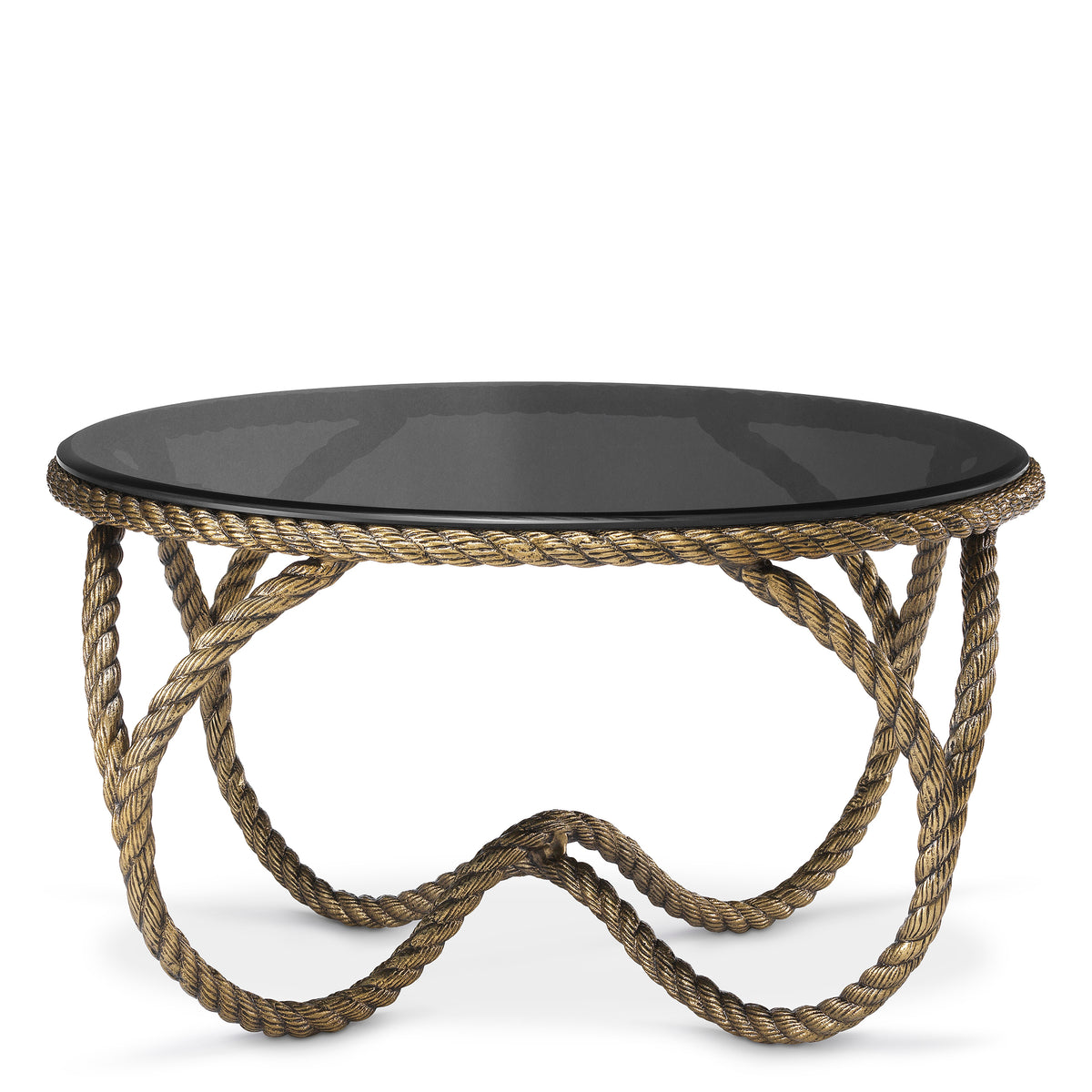 Smoke Glass Coffee Table Vedra | Eichholtzmh.com