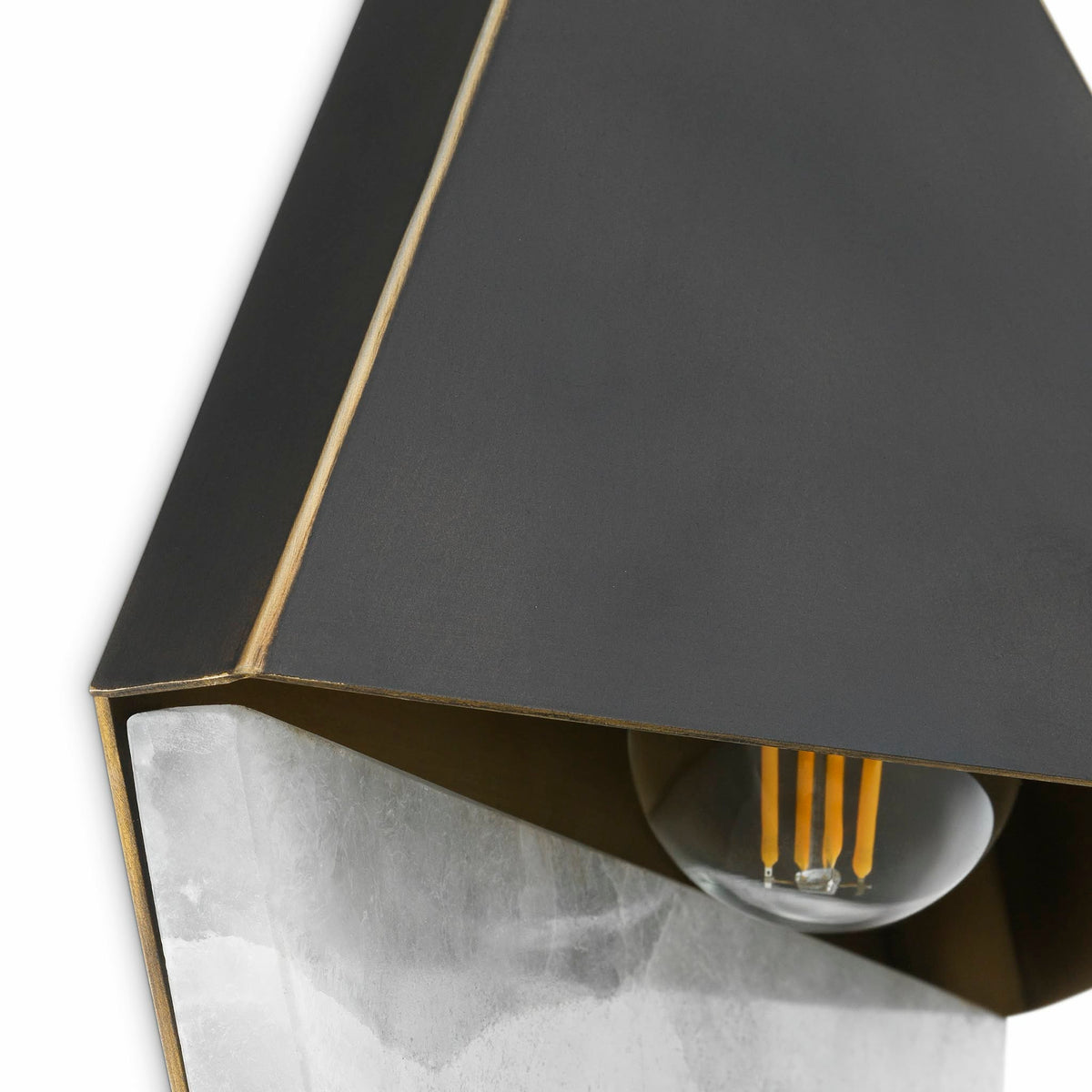 Bronze & Alabaster Wall Lamp Mirabeau | Eichholtzmh.com