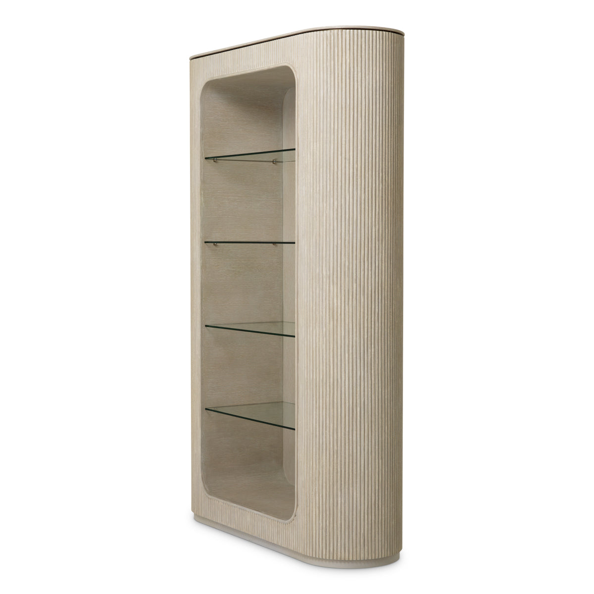 Washed Oak Contemporary Oak Cabinet Bogota