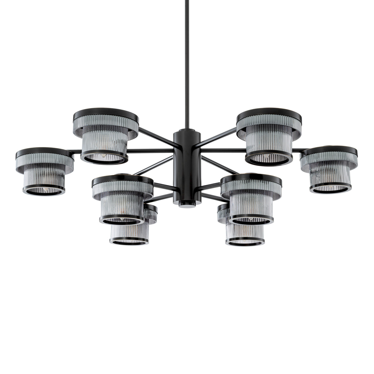 Ribbed Glass Chandelier Andromeda | Eichholtzmh.com