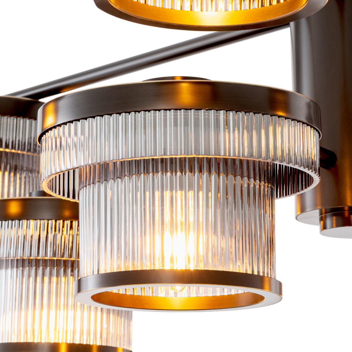 Ribbed Glass Chandelier Andromeda | Eichholtzmh.com