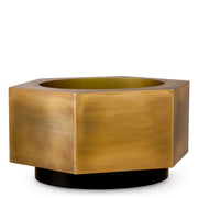 Vintage Brass Low Planter Montura | Eichholtzmh.com