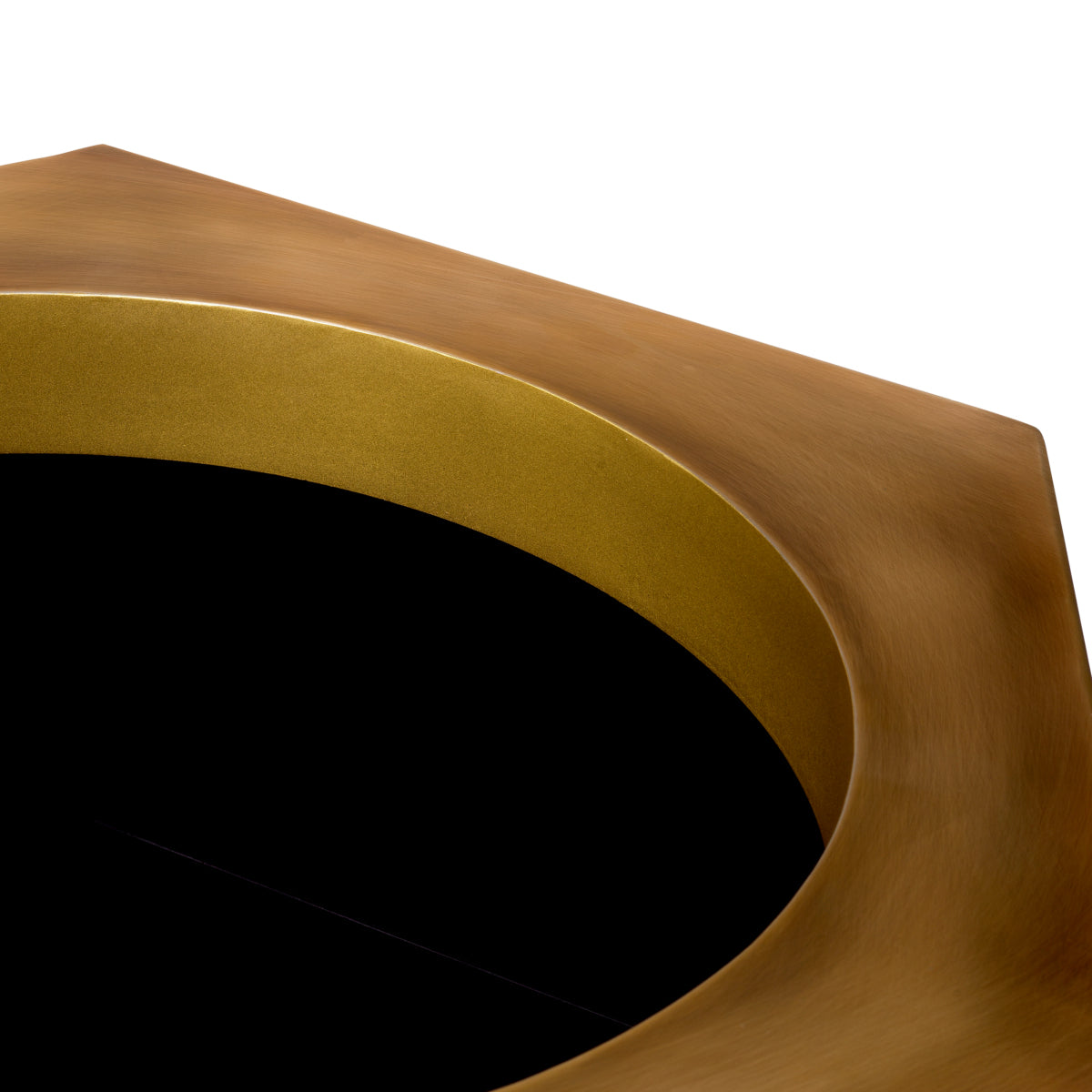 Vintage Brass Low Planter Montura | Eichholtzmh.com