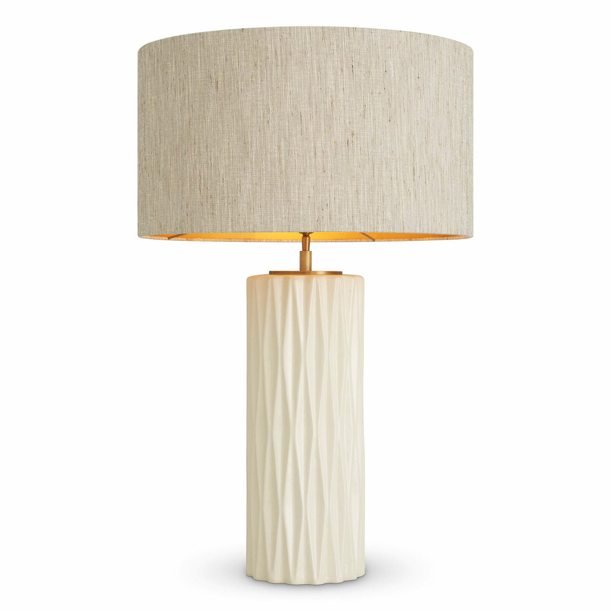 Cream Ceramic Table Lamp Amarello | Eichholtzmh.com