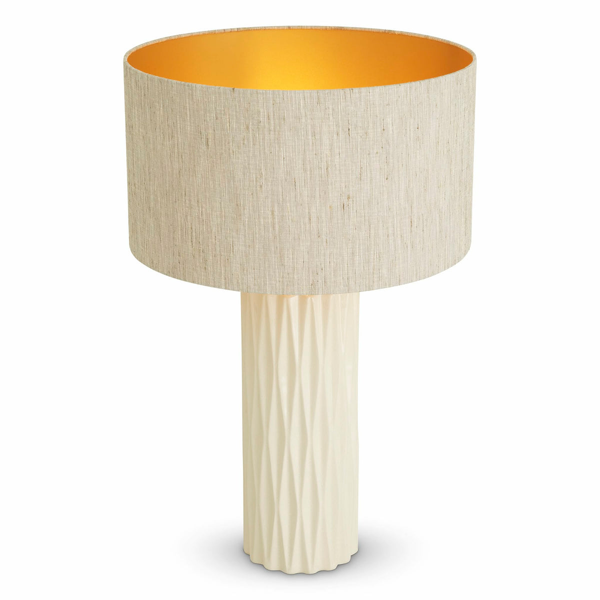 Cream Ceramic Table Lamp Amarello | Eichholtzmh.com