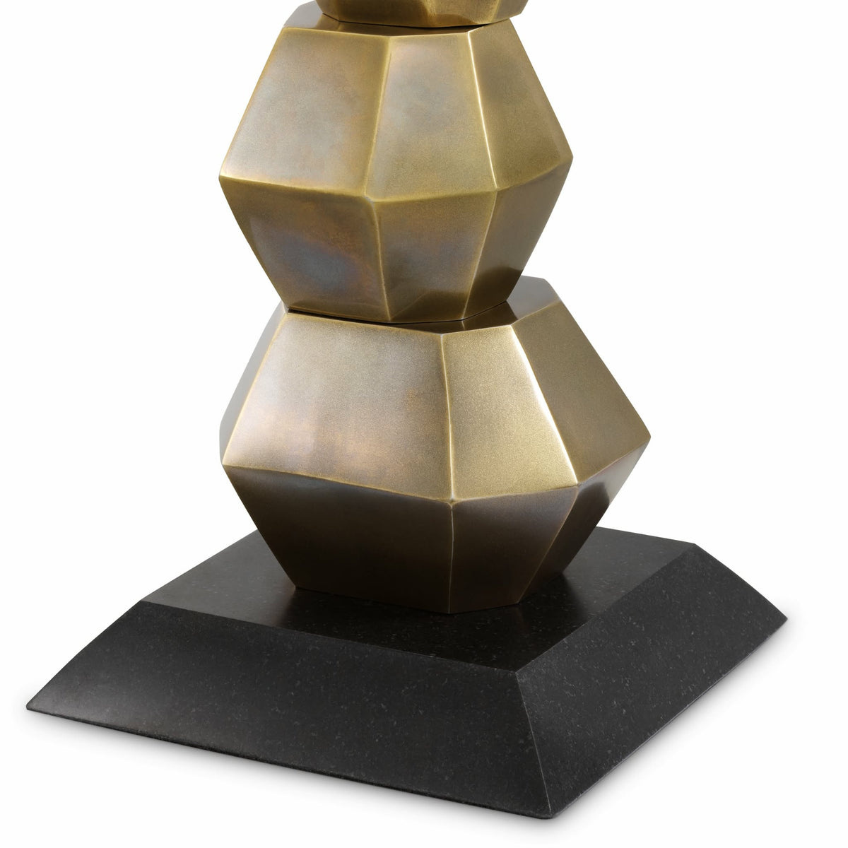 Stacked Brass Table Lamp Lior | Eichholtzmh.com