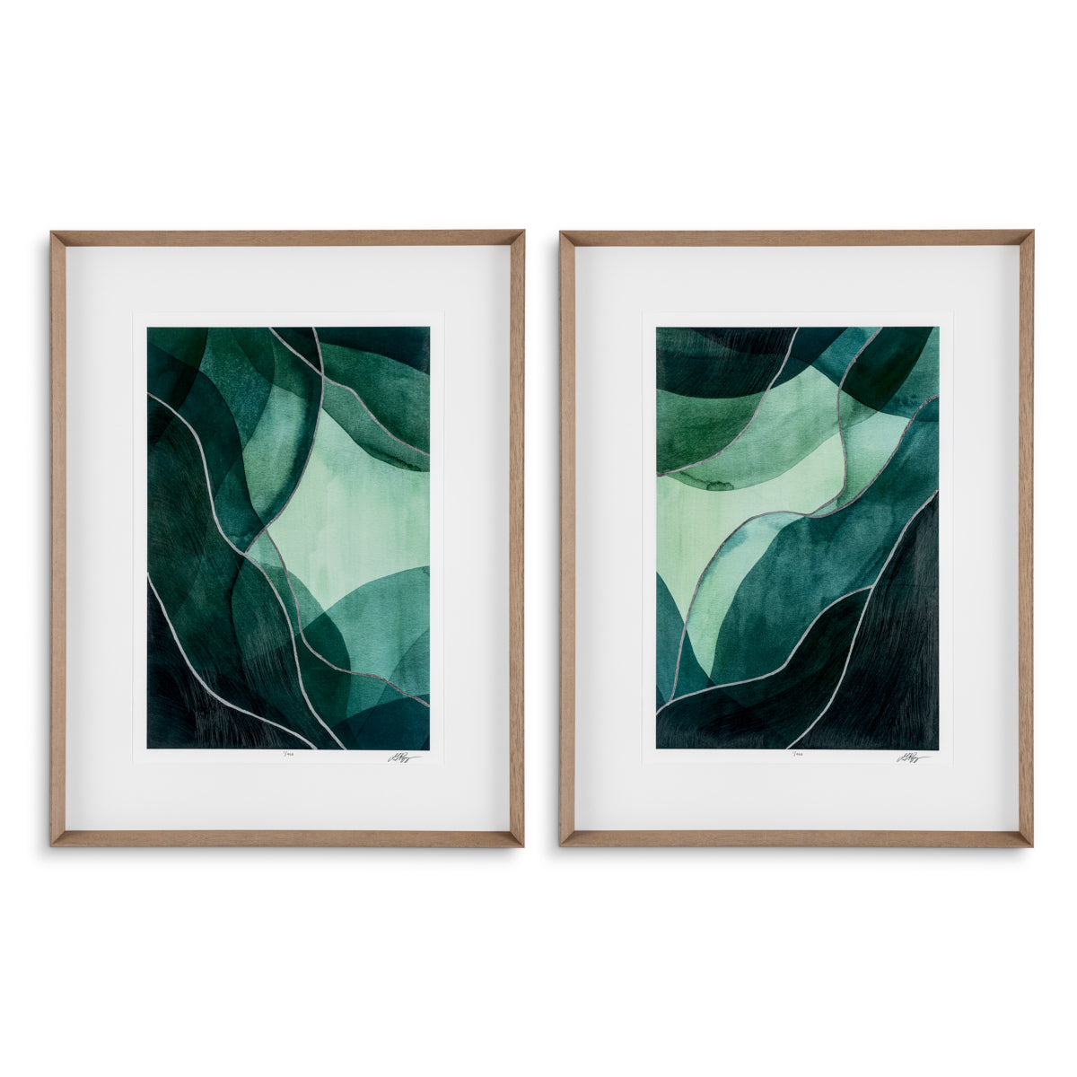 Swirl Patterned Prints (2) Tide Source by Grace Popp | Eichholtzmh.com