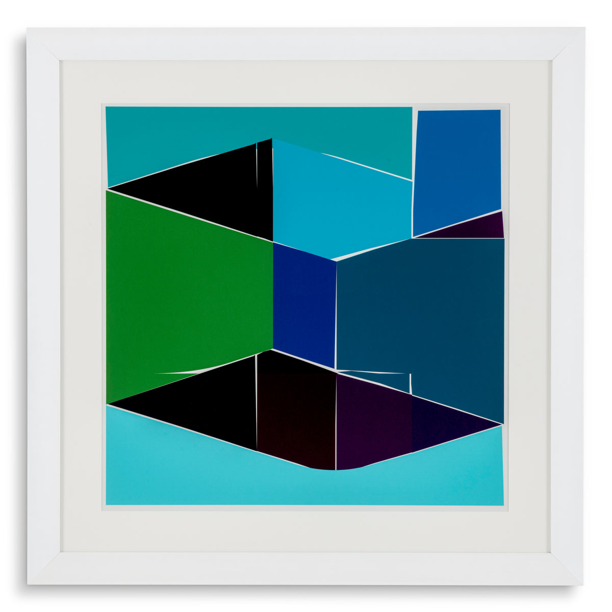 Geometric Print Silkscreen from Boissière I by Henri Boissière | Eichholtzmh.com