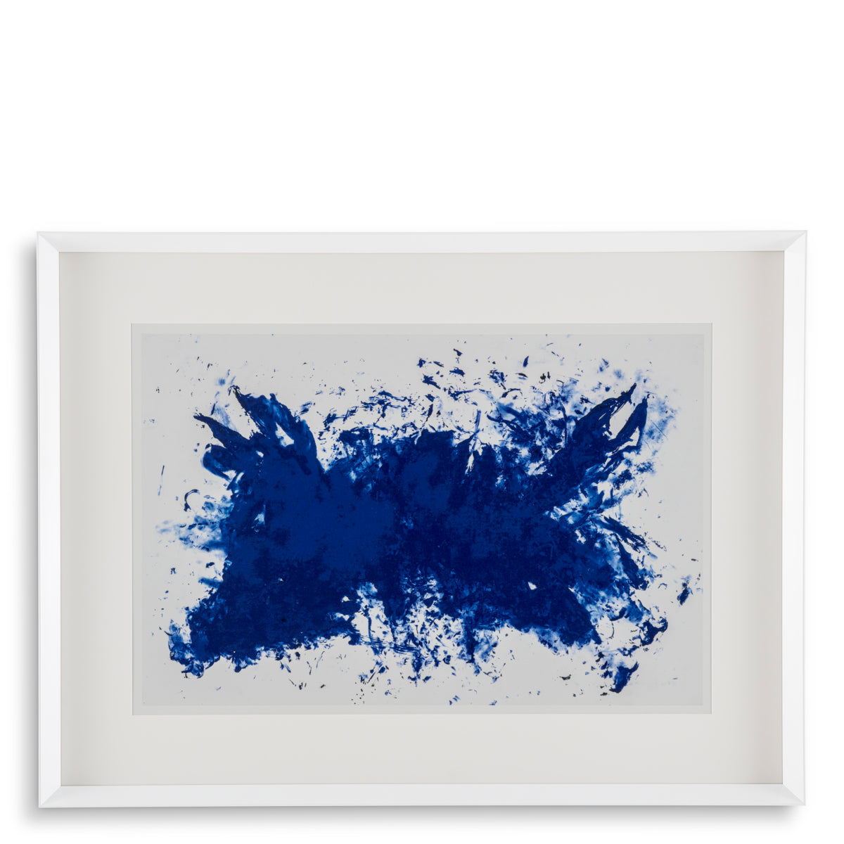 White Framed Print Hommage by Yves Klein | Eichholtzmh.com