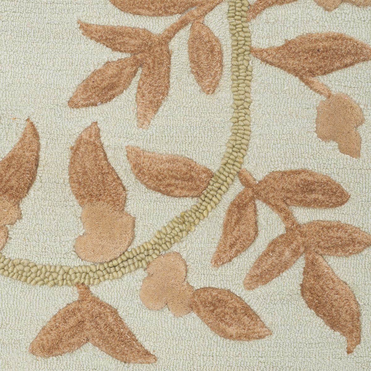 Leaves Framed Wool Rug Corentine | Eichholtzmh.com