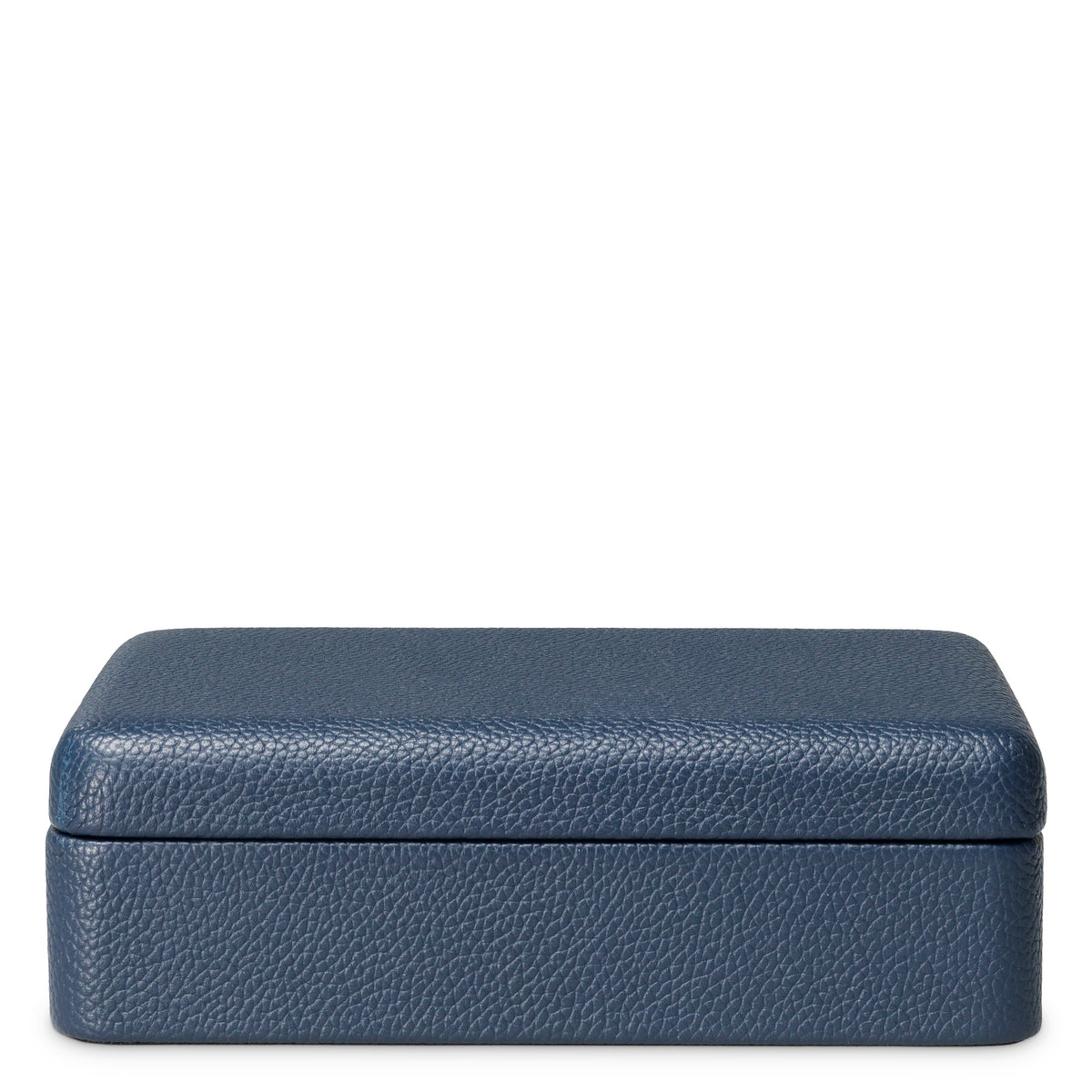 Blue Leather Deck Box The Ridges | Eichholtzmh.com
