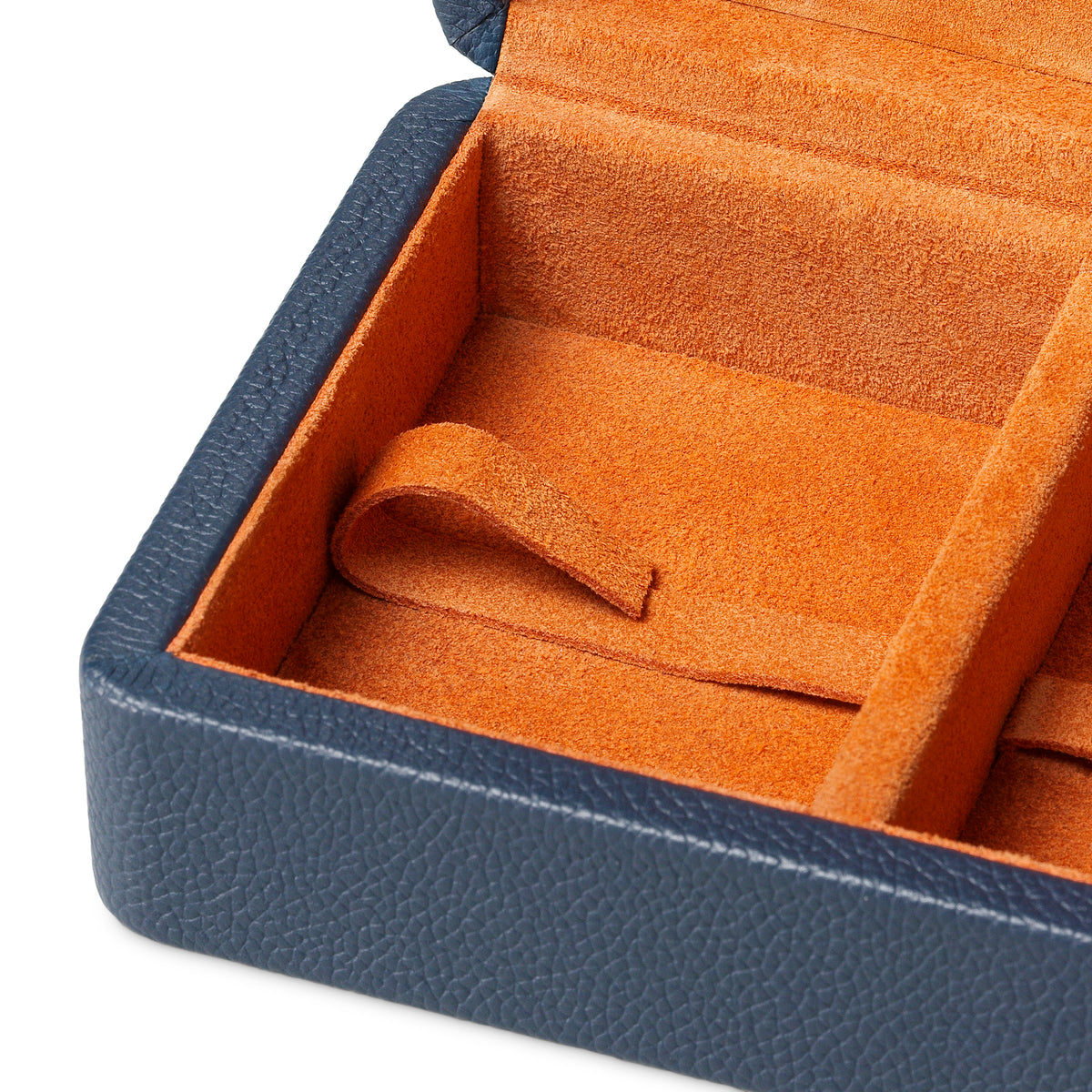 Blue Leather Deck Box The Ridges | Eichholtzmh.com