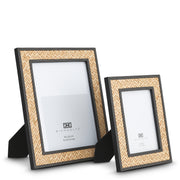 Rattan & Leather Picture Frames (2) Taos | Eichholtzmh.com