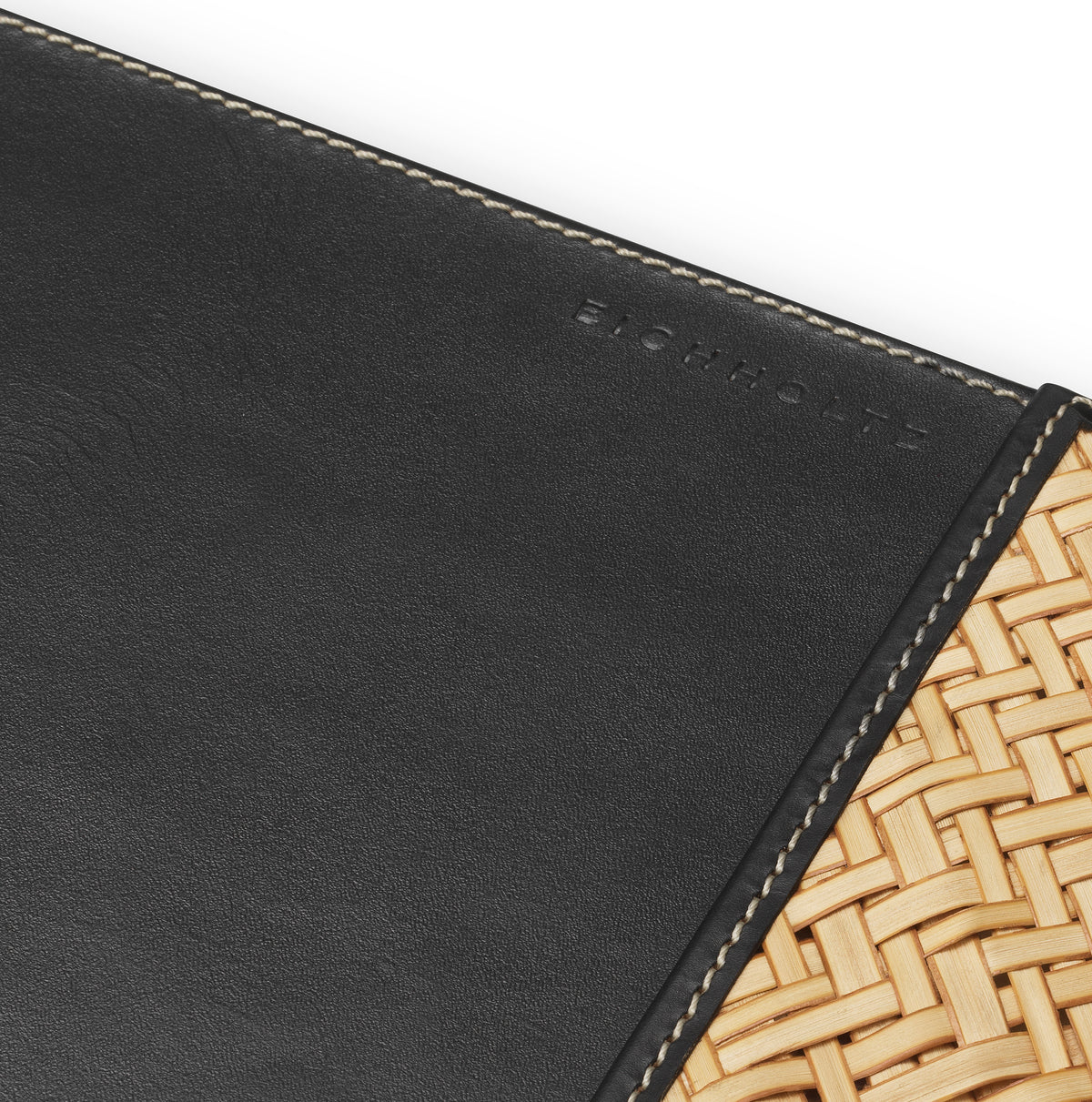 Black Leather Desk Blotter Taos | Eichholtzmh.com