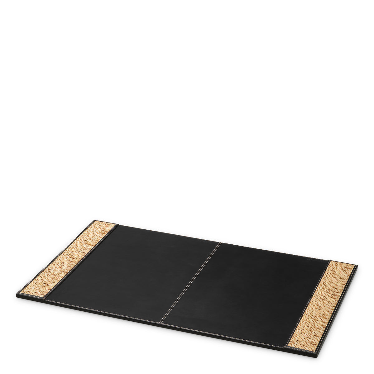 Black Leather Desk Blotter Taos | Eichholtzmh.com
