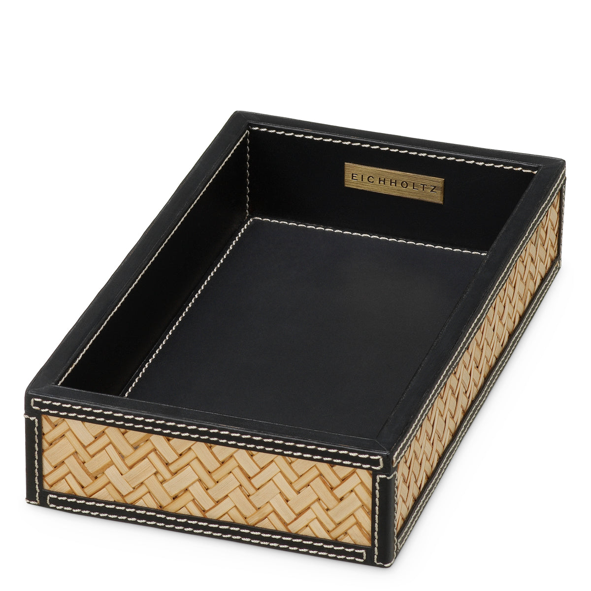 Black Leather Desk Set (2) Taos | Eichholtzmh.com