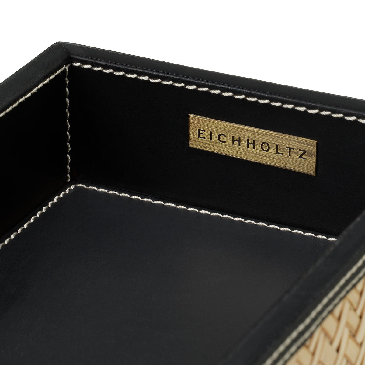 Black Leather Desk Set (2) Taos | Eichholtzmh.com