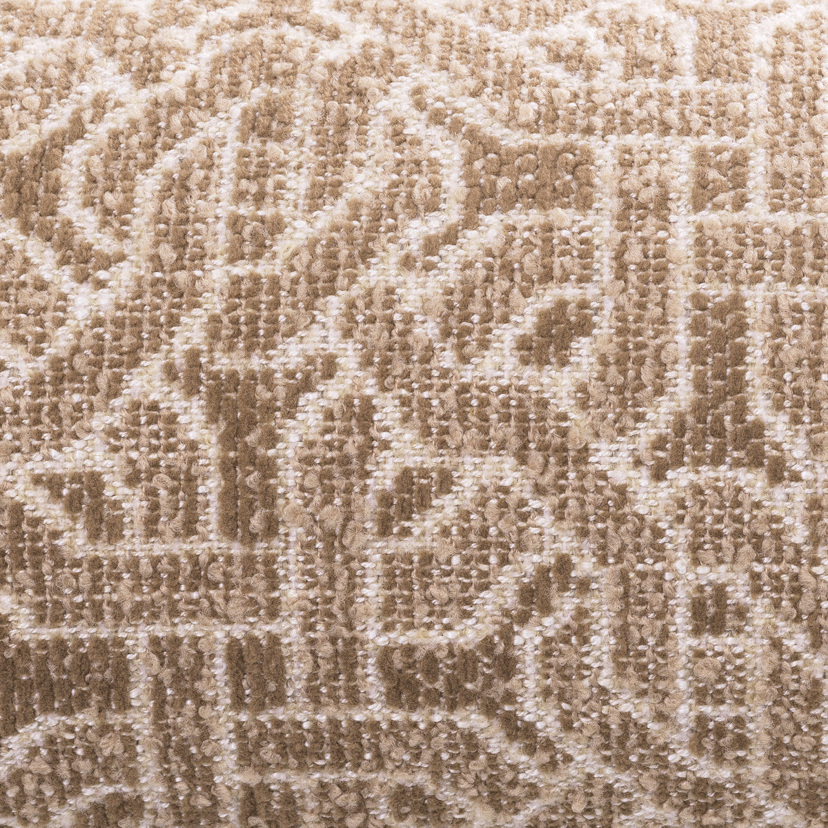 Beige Jacquard Bolster Cushion Frieze | Eichholtzmh.com