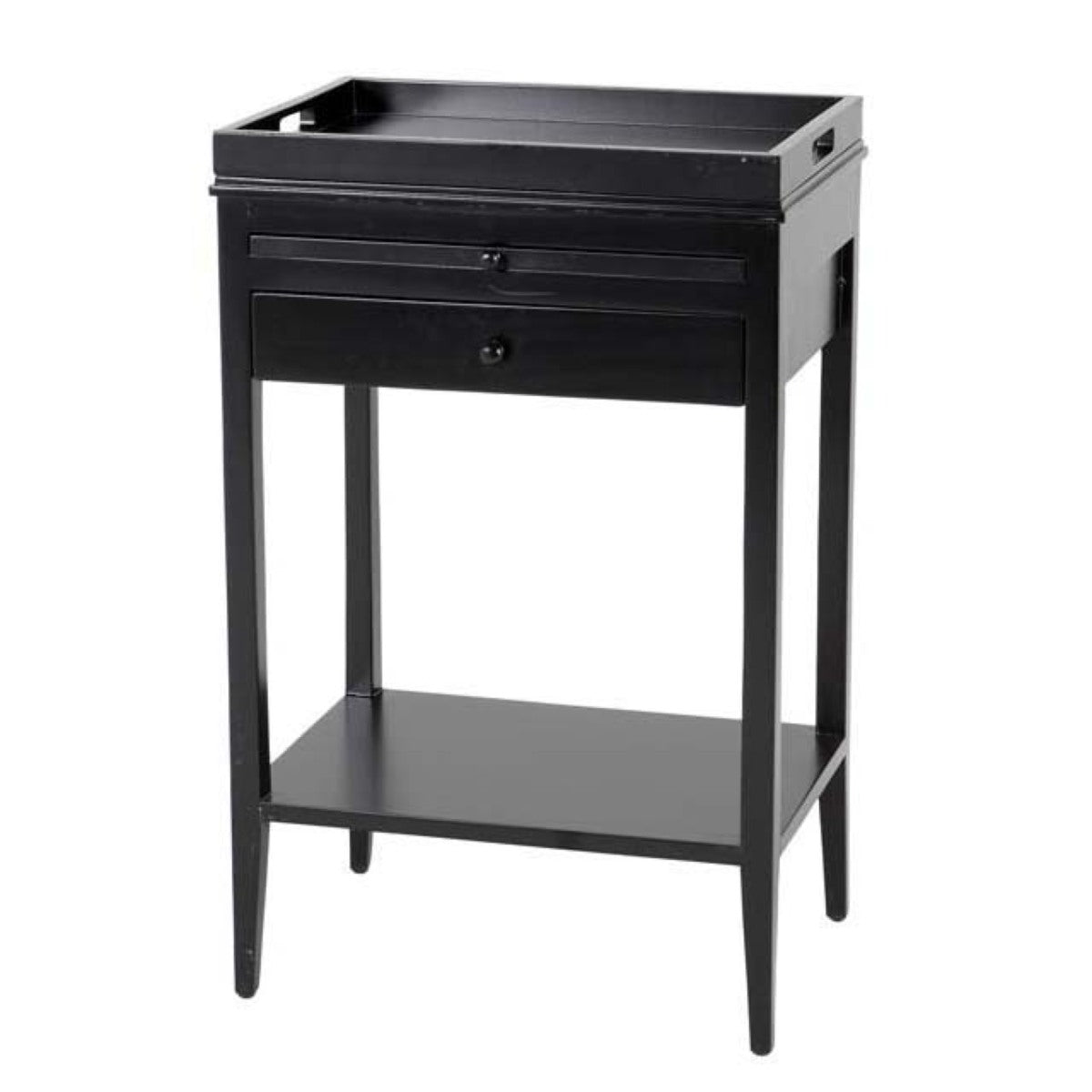 Black Tray Side Table Broomer | Eichholtzmh.com