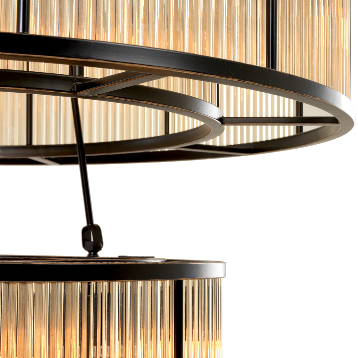 Bronze Glass Chandelier Bernardi | Eichholtzmh.com