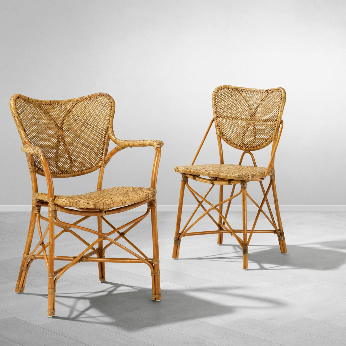 Honey Handwoven Rattan Dining Chair Colony | Eichholtzmh.com