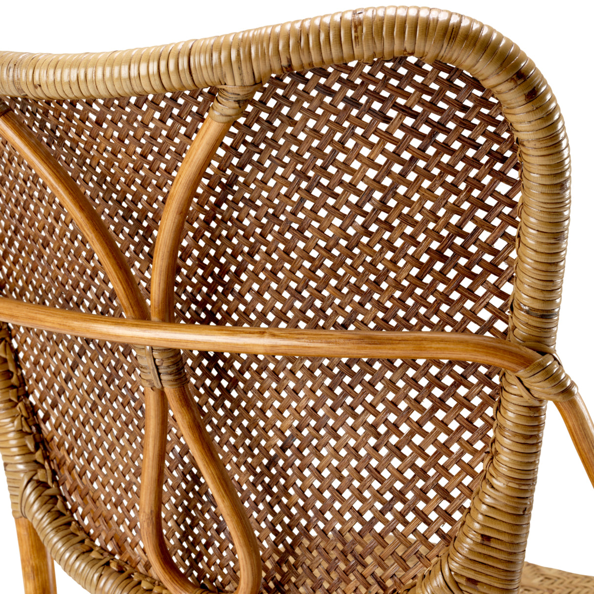 Honey Handwoven Rattan Dining Chair Colony | Eichholtzmh.com