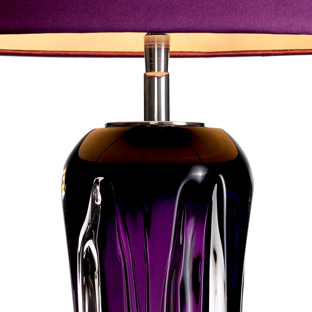 Purple Glass Table Lamp Castillo | Eichholtzmh.com