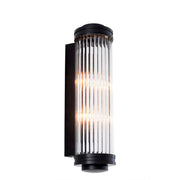 Bronze Glass Wall Lamp L Gascogne