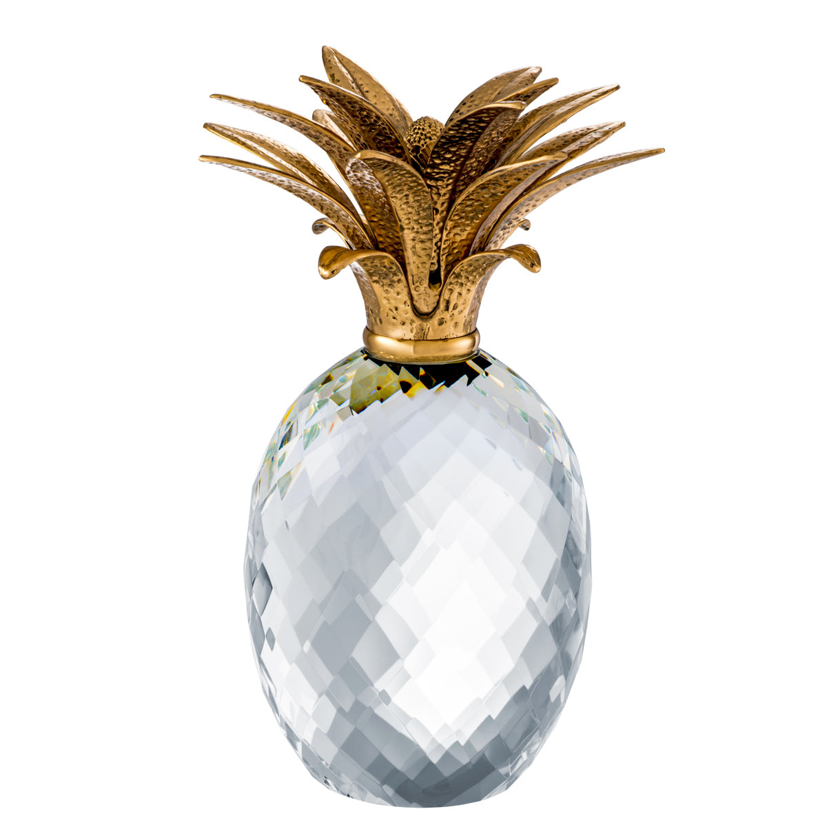 Brass Crystal Glass Pineapple | Eichholtzmh.com
