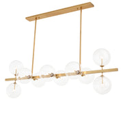 Brass Glass Chandelier Largo | Eichholtzmh.com