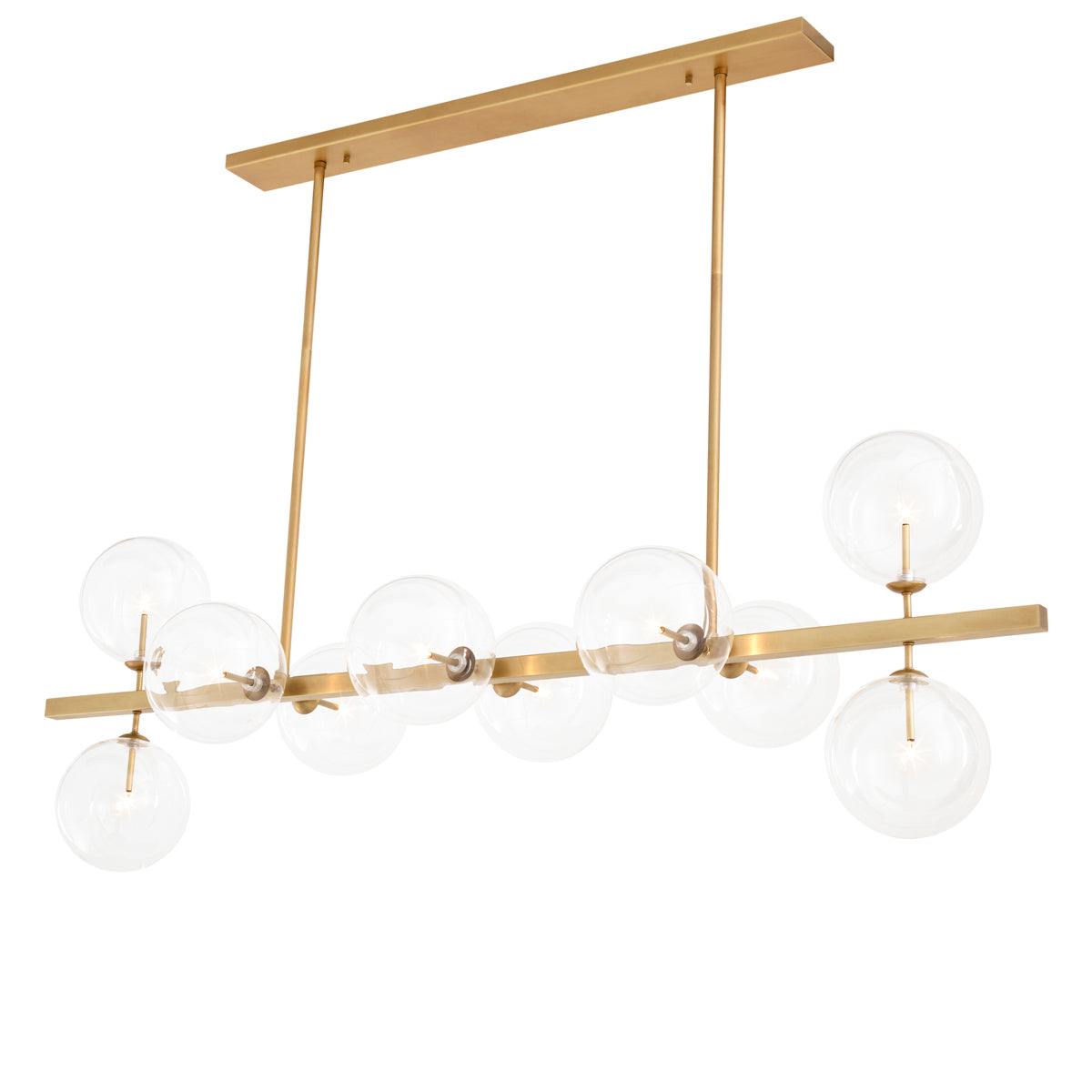 Brass Glass Chandelier Largo | Eichholtzmh.com