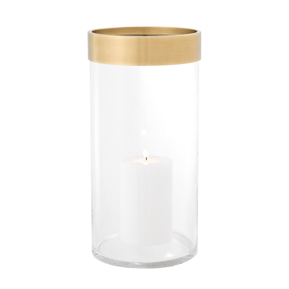 Clear Glass Hurricane L Vertex | Eichholtzmh.com