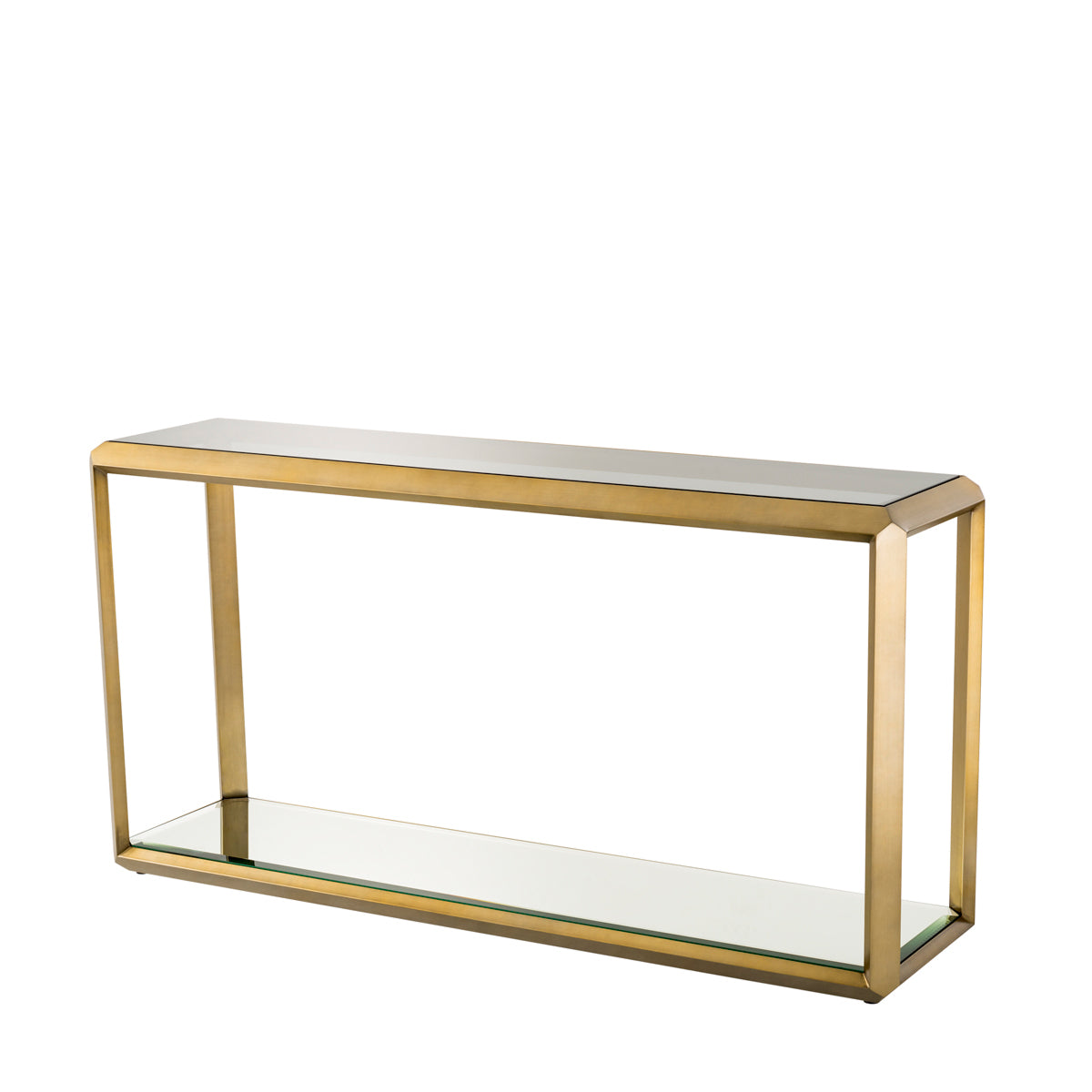 Slim Brass Console Table Callum | Eichholtzmh.com
