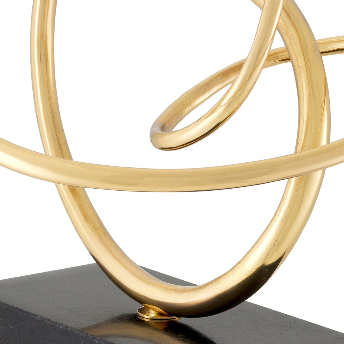 Abstract Polished Brass Object Frank | Eichholtzmh.com