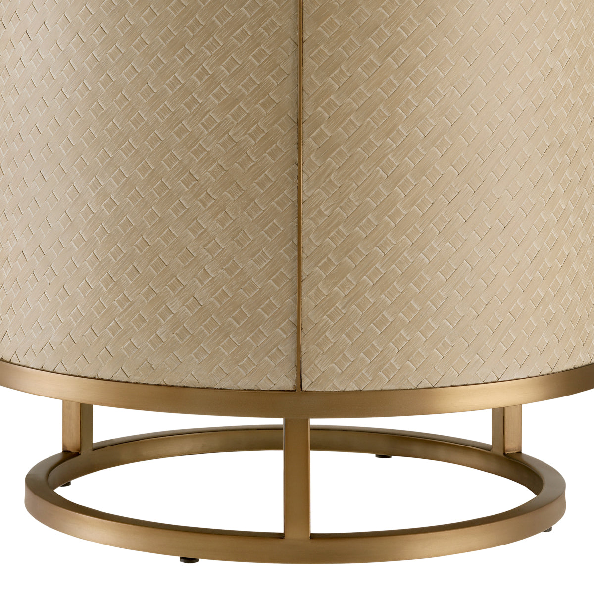 Woven Oak Side Table Napa Valley | Eichholtzmh.com
