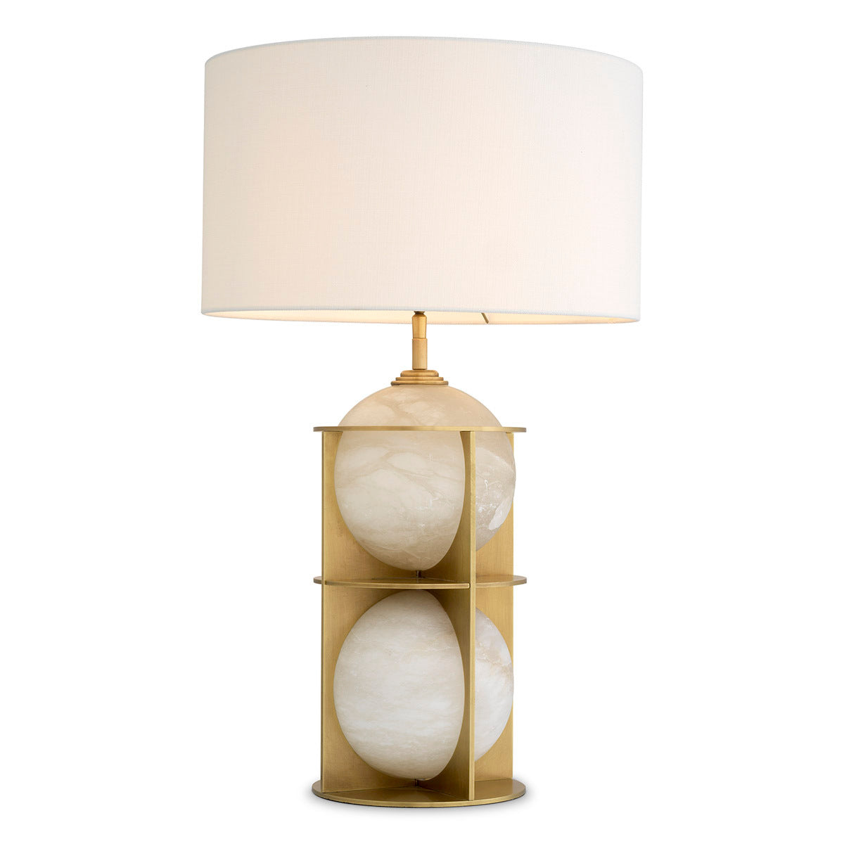 Brass Alabaster Table Lamp Eternity | Eichholtzmh.com