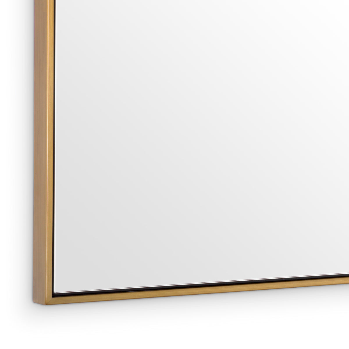 Brushed Brass Mirror Redondo | Eichholtzmh.com